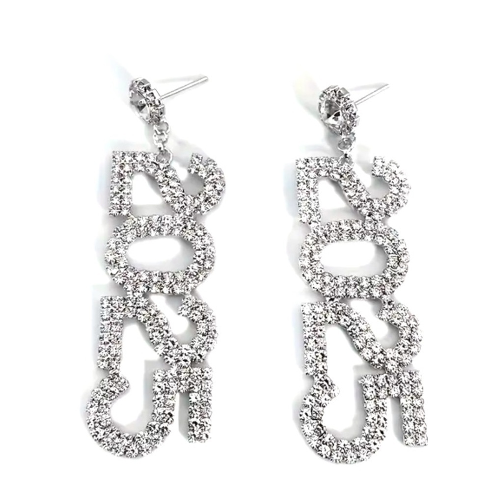 2025- Graduation! Costume earrings.